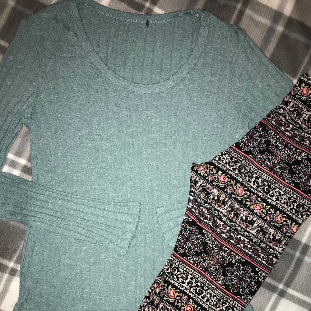 Bundle Shirt and leggings size small